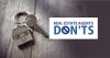 4 Things Agents Shouldn’t Do Real Estate Don'ts