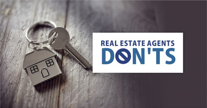 Real Estate Don'ts