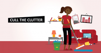 Decluttering the home - The Simple Plan