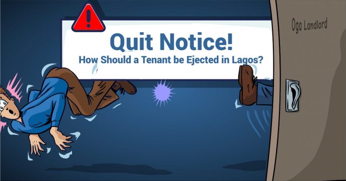 Quit Notice - Eviction - Notice to Quit - Private Property Nigeria