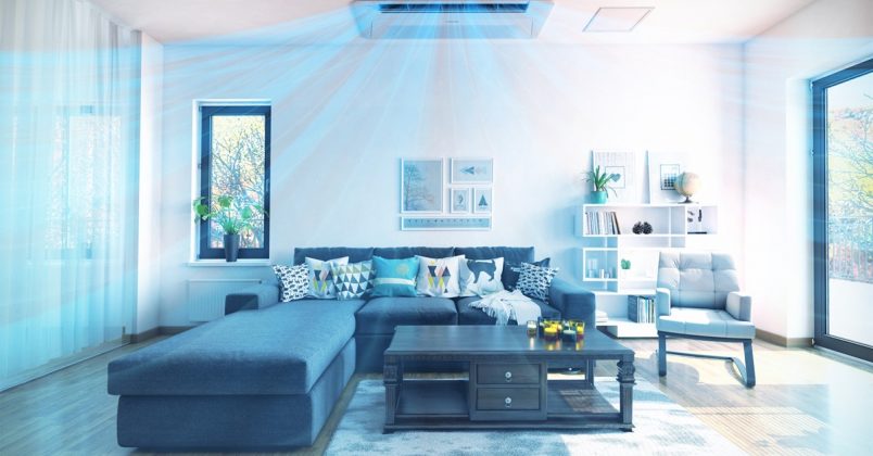 Air conditioner (AC) at home - Cosy home - Private Property Nigeria 6