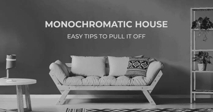 Monochromatic House - Private Property