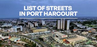 List of Streets in Port Harcourt