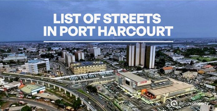 List of Streets in Port Harcourt