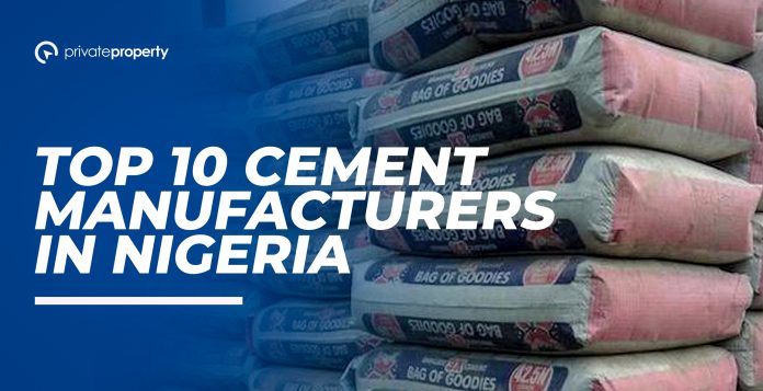 Top 10 Cement Manufacturers in Nigeria