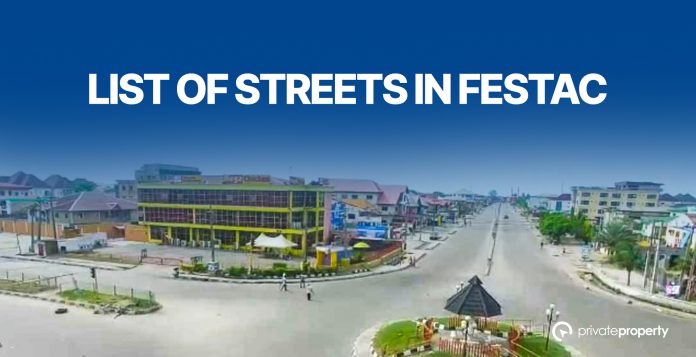 List of Streets in Festac Town, Amuwo Odofin, Lagos