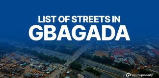 List of Streets in Gbagada