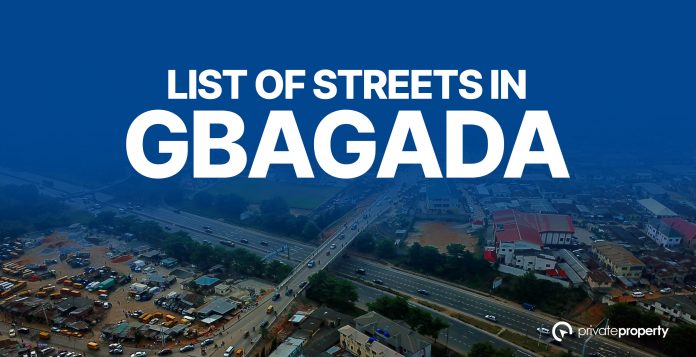 List of Streets in Gbagada